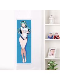 Urusei Yatsura Lum Life-Size Fabric Wall Scroll