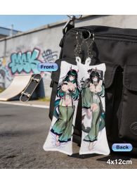 Arknights Endfield Zhuang Fangyi Mini Dakimakura Keychain Phone Strap