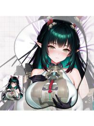Arknights Endfield Zhuang Fangyi 3D Wrist Rest Oppai Mouse Pad
