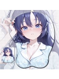Blue Archive Hayase Yuuka 3D Wrist Rest Oppai Mouse Pad