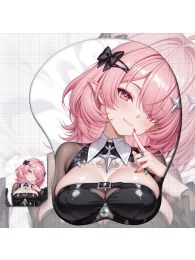Zenless Zone Zero Remielle Dan 3D Wrist Rest Oppai Mouse Pad