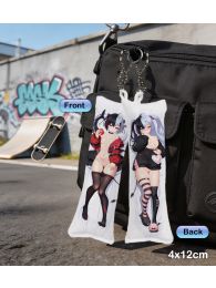 Neverness to Everness Lacrimosa Mini Dakimakura Keychain Phone Strap