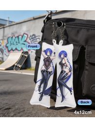 Zenless Zone Zero Promeia Mini Dakimakura Keychain Phone Strap