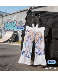 Genshin Impact Nicole Reeyn Mini Dakimakura Keychain Phone Strap