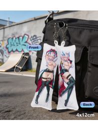 Arknights Endfield Mi Fu Mini Dakimakura Keychain Phone Strap