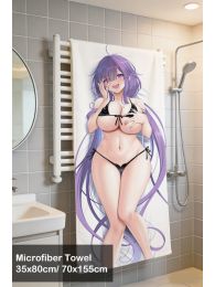 Azur Lane Mogador Microfiber Hand and Bath Towel