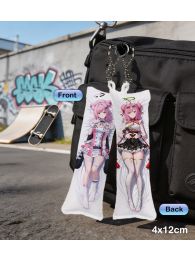 Neverness to Everness Chiz Mini Dakimakura Keychain Phone Strap