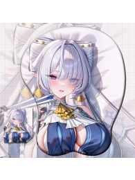 Zenless Zone Zero Velina Airgid 3D Wrist Rest Oppai Mouse Pad