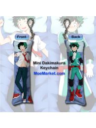 Boku no Hero Academia Izuku Midoriya Mini Dakimakura Keychain Phone Strap