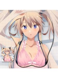 The Misfit of Demon King Academy Sasha Necron 3D Wrist Rest Oppai Mouse Pad