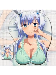 The Misfit of Demon King Academy Misha Necron 3D Wrist Rest Oppai Mouse Pad