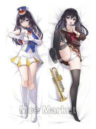 Hibike! Euphonium Kousaka Reina Dakimakura Hugging Body Pillow Cover