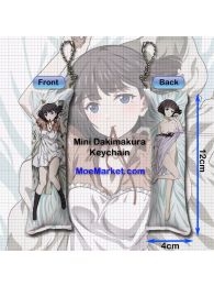 Darwin's Game Kashiwagi Rein Mini Dakimakura Keychain Phone Strap