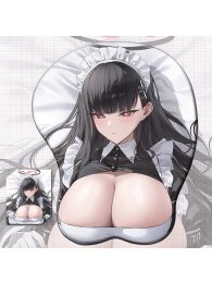 Blue Archive Tsukatsuki Rio 3D Wrist Rest Oppai Mouse Pad