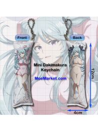 The Eminence in Shadow Epsilon Mini Dakimakura Keychain Phone Strap