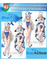 Blue Archive Ichinose Asuna Undressable Dakimakura Hugging Body Pillow Cover