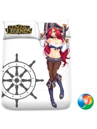 League of Legends Miss Fortune Anime Sheet or Duvet Cover Bedding Set