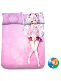 Azur Lane Anime Bed Sheet or Duvet Cover