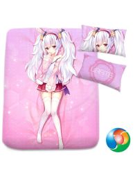 Azur Lane Anime Bed Sheet or Duvet Cover Azur Lane Anime Bed Sheet or Duvet Cover