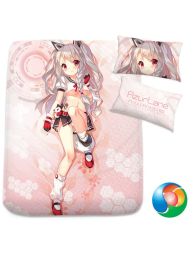 Azur Lane Anime Bed Sheet or Duvet Cover