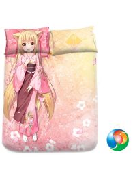 Konohana Kitan Yuzu Anime Bed Sheet or Duvet Cover