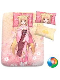 Konohana Kitan Yuzu Anime Bed Sheet or Duvet Cover