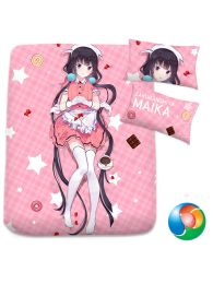 BLEND-S Maika Sakuranomiya Anime Bed Sheet or Duvet Cover