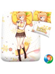 Comic Girls Koizuka Koyume Anime Bed Sheet or Duvet Cover