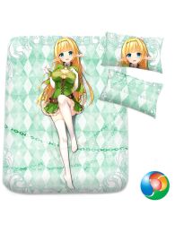 How Not to Summon a Demon Lord Shera L. Greenwood Anime Bed Sheet or Duvet Cover