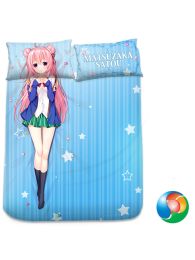 Happy Sugar Life Satou Matsuzaka Anime Bed Sheet or Duvet Cover