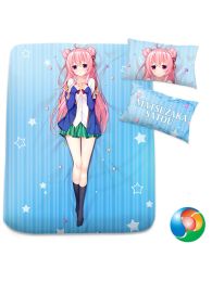 Happy Sugar Life Satou Matsuzaka Anime Bed Sheet or Duvet Cover