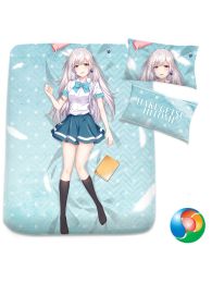 Iroduku: The World in Colors Hitomi Tsukishiro Anime Bed Sheet or Duvet Cover