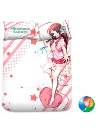 Zombieland Saga Sakura Minamoto Anime Bed Sheet or Duvet Cover