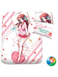 Zombieland Saga Sakura Minamoto Anime Bed Sheet or Duvet Cover