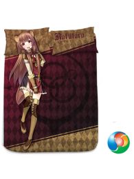 The Rising of the Shield Hero Raphtalia Anime Bed Sheet or Duvet Cover