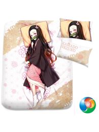 Kimetsu no Yaiba Nezuko Kamado Anime Sheet or Duvet Cover Bedding Set