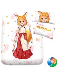 Sewayaki Kitsune no Senko-san Senko Anime Bed Sheet or Duvet Cover