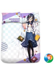 Oresuki Sanshokuin Sumireko Anime Bed Sheet or Duvet Cover