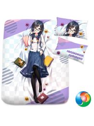 Oresuki Sanshokuin Sumireko Anime Bed Sheet or Duvet Cover