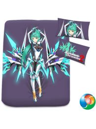 Xenoblade Chronicles 2 Pneuma Anime Bed Sheet or Duvet Cover