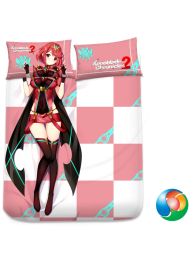 Xenoblade Chronicles 2 Pyra Anime Bed Sheet or Duvet Cover