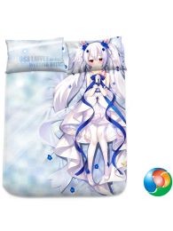 Azur Lane USS Laffey Wedding Dress Anime Bed Sheet or Duvet Cover