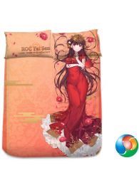 Azur Lane ROC Yat Sen Anime Bed Sheet or Duvet Cover