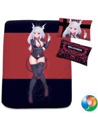 Helltaker Lucifer Anime Bed Sheet or Duvet Cover