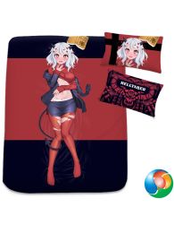 Helltaker Modeus Anime Bed Sheet or Duvet Cover