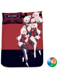 Helltaker Cerberus Anime Bed Sheet or Duvet Cover