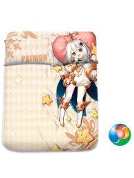 Genshin Impact Paimon Anime Bed Sheet or Duvet Cover Genshin Impact Paimon Anime Bed Sheet or Duvet Cover