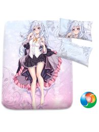 The Journey of Elaina Elaina Anime Bed Sheet or Duvet Cover