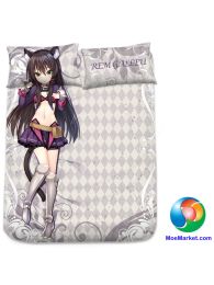 How Not to Summon a Demon Lord Rem Galeu Anime Bed Sheet or Duvet Cover How Not to Summon a Demon Lord Rem Galeu Anime Bed Sheet or Duvet Cover