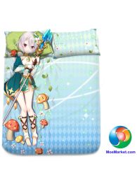 Princess Connect! Re:Dive Kokoro Natsume Anime Bed Sheet or Duvet Cover